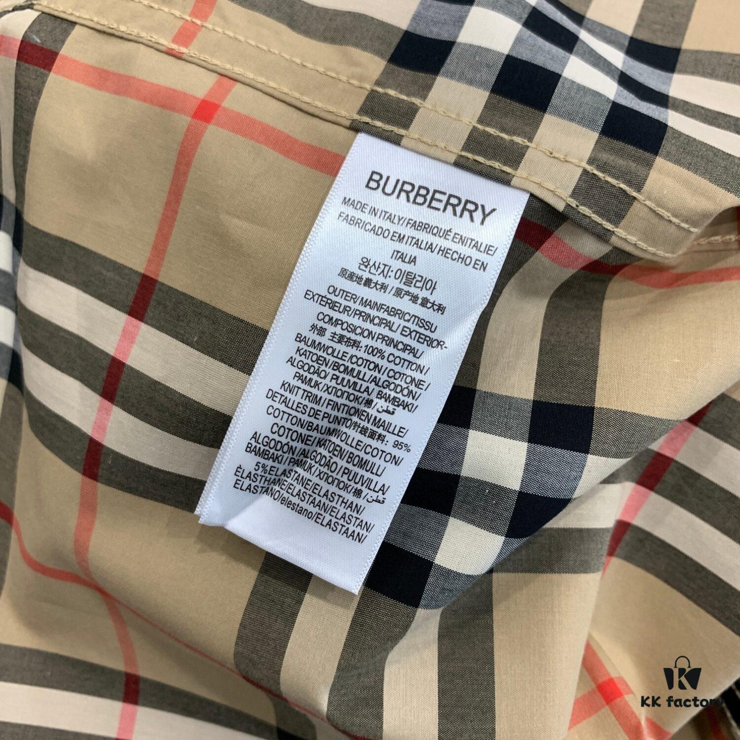69314c2c908475d562cd9e9c New Burberry Classic Stripe Long-Sleeve Shirt, Iconic BBR Brand Checkered Pattern Shirt, Best-Selling Counter Style