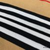 69314c50908475d562cd9ea7 New BURBERRY 2023 Summer Linen Stripe Knitted Short Sleeve T-Shirt