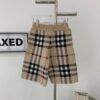 69314cc2908475d562cd9ebe New BURBERRY Classic Plaid Knit Shorts Unisex