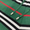 69314d0b908475d562cd9ecb New Burberry Classic Green Striped Knit Straight Shorts Unisex