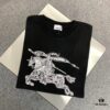 69314d74908475d562cd9ed9 New BBR Burberry 24SS Embroidered 3D Horse Short Sleeve T-Shirt