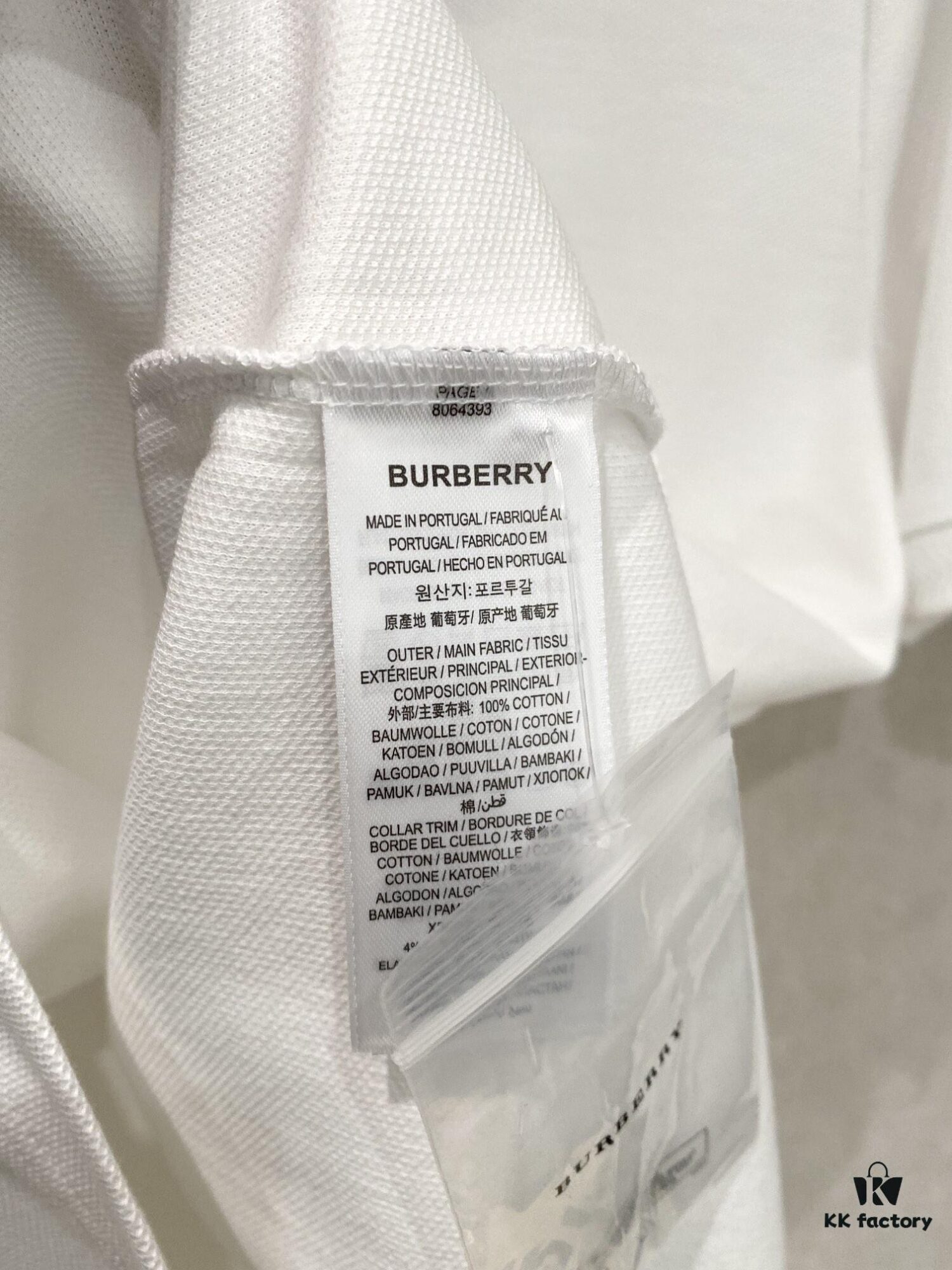 69314dce908475d562cd9eeb Burberry, 2025 Latest Short Sleeve T-Shirt, Stylish and Handsome with Exquisite Embroidered Logo on Chest, Simple and Versatile Design