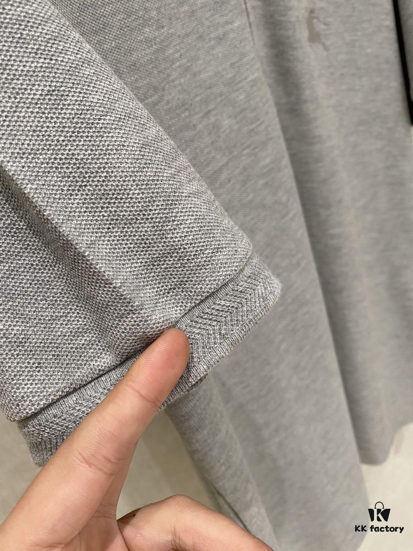 69314df4908475d562cd9ef4 Burberry, 2025 Latest Short Sleeve T-Shirt, Stylish and Handsome with Exquisite Embroidered Logo on Chest, Simple and Versatile Design
