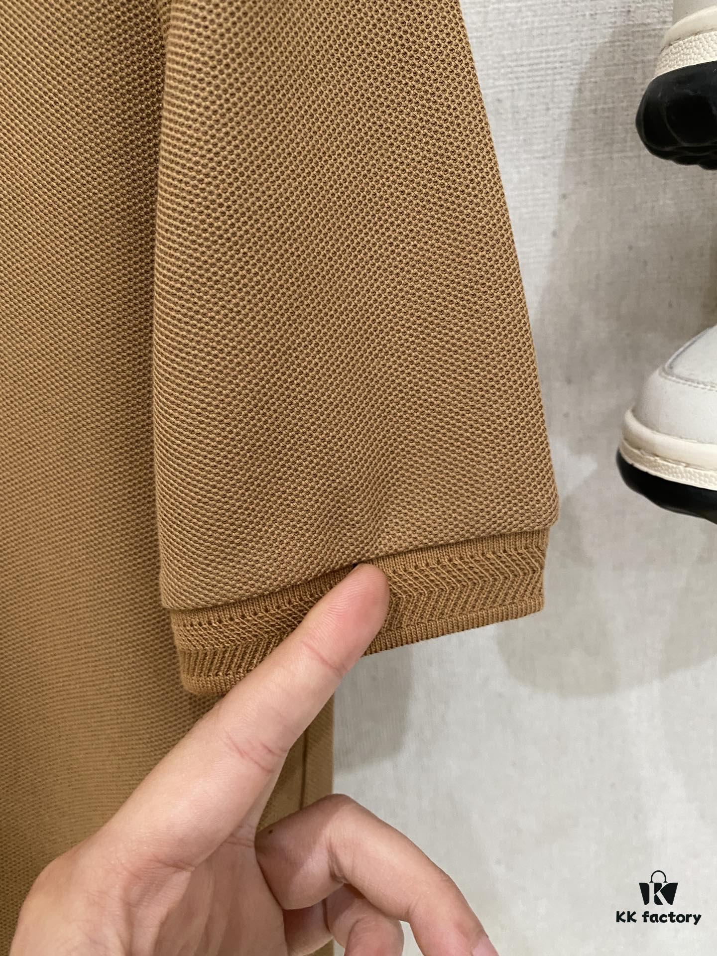 69314e1e908475d562cd9efd Burberry, 2025 Latest Short Sleeve T-Shirt, Stylish and Handsome with Exquisite Embroidered Logo on Chest, Simple and Versatile Design