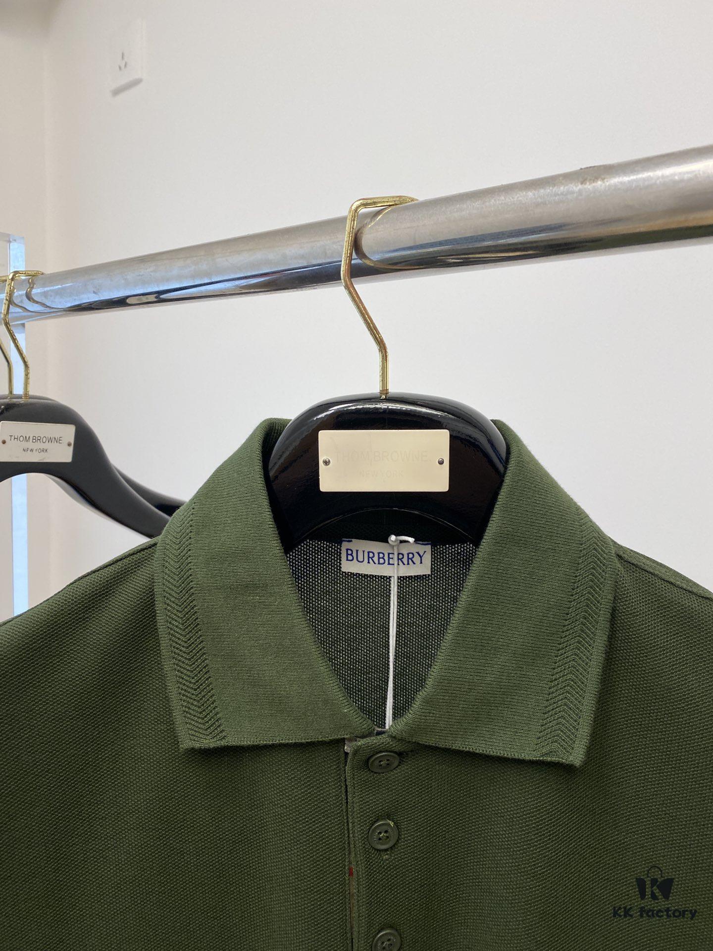 69314e62908475d562cd9f12 Burberry, 2025 Latest Short-Sleeve T-Shirt, Stylish and Fashionable with Exquisite Embroidered Logo on Chest, Simple and Versatile Design