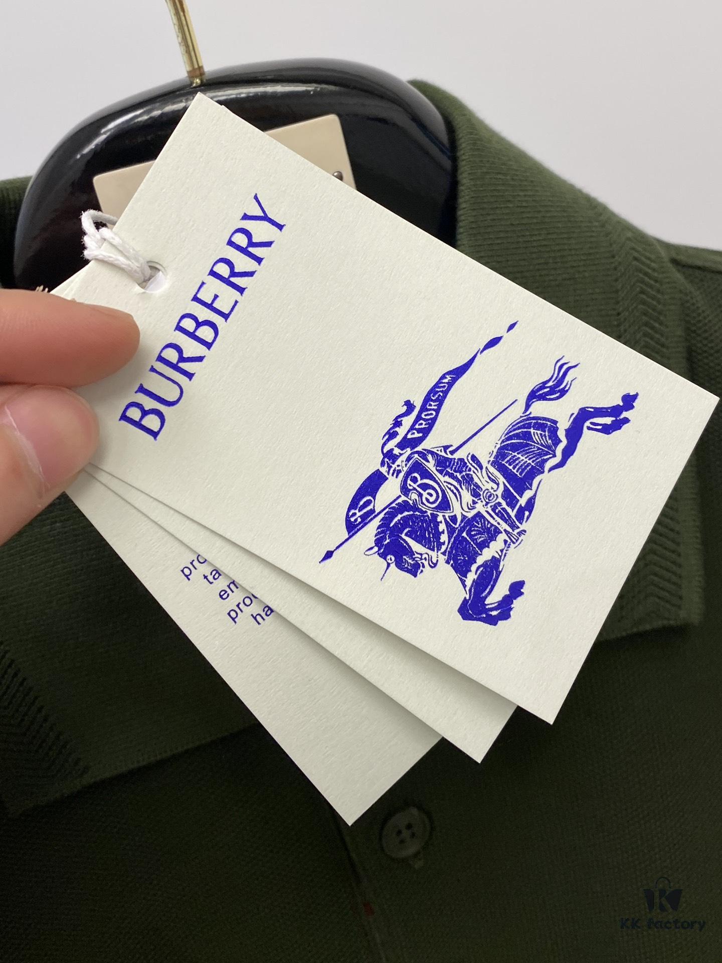 69314e6b908475d562cd9f14 Burberry, 2025 Latest Short-Sleeve T-Shirt, Stylish and Fashionable with Exquisite Embroidered Logo on Chest, Simple and Versatile Design