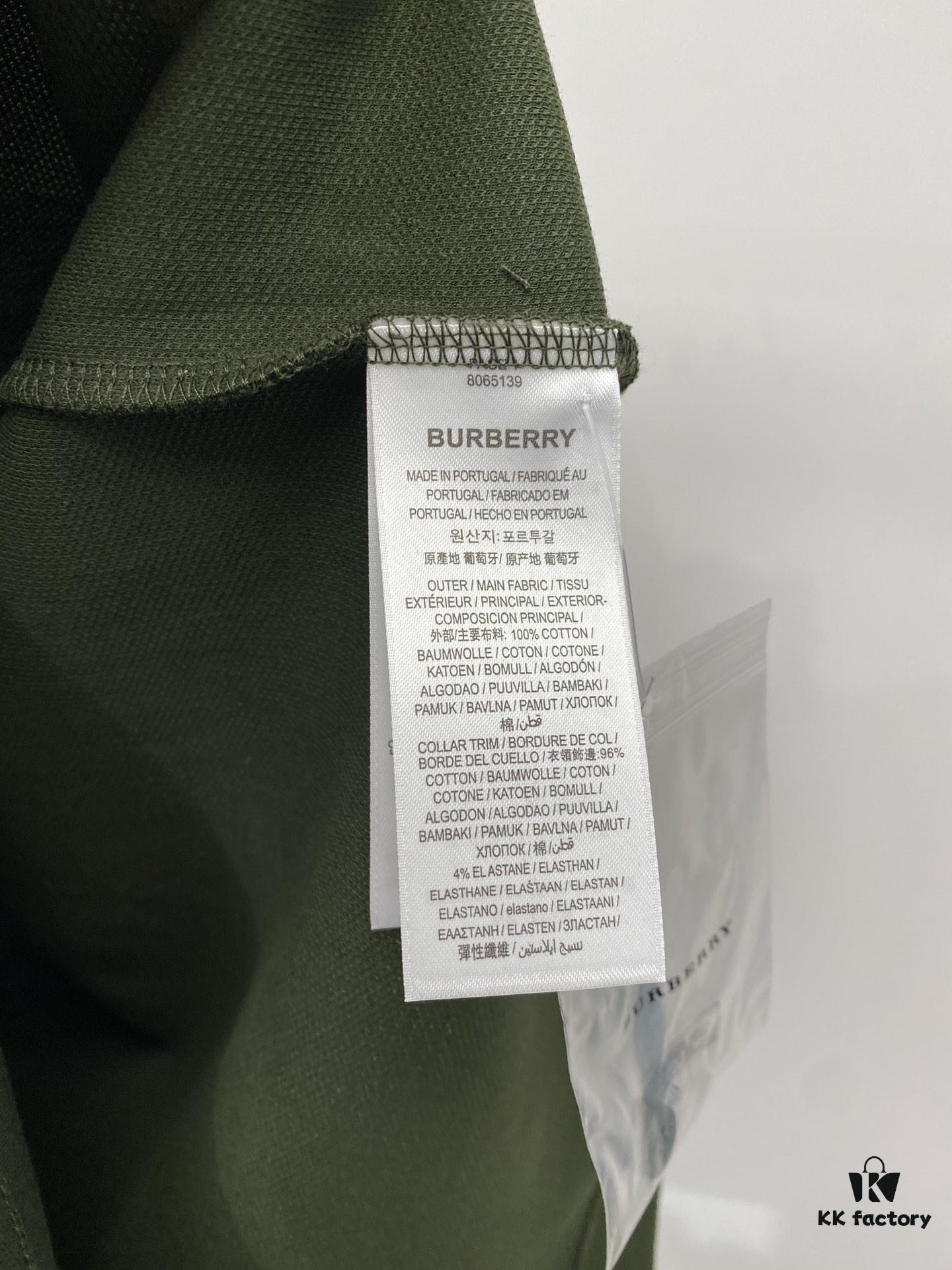 69314e75908475d562cd9f17 Burberry, 2025 Latest Short-Sleeve T-Shirt, Stylish and Fashionable with Exquisite Embroidered Logo on Chest, Simple and Versatile Design