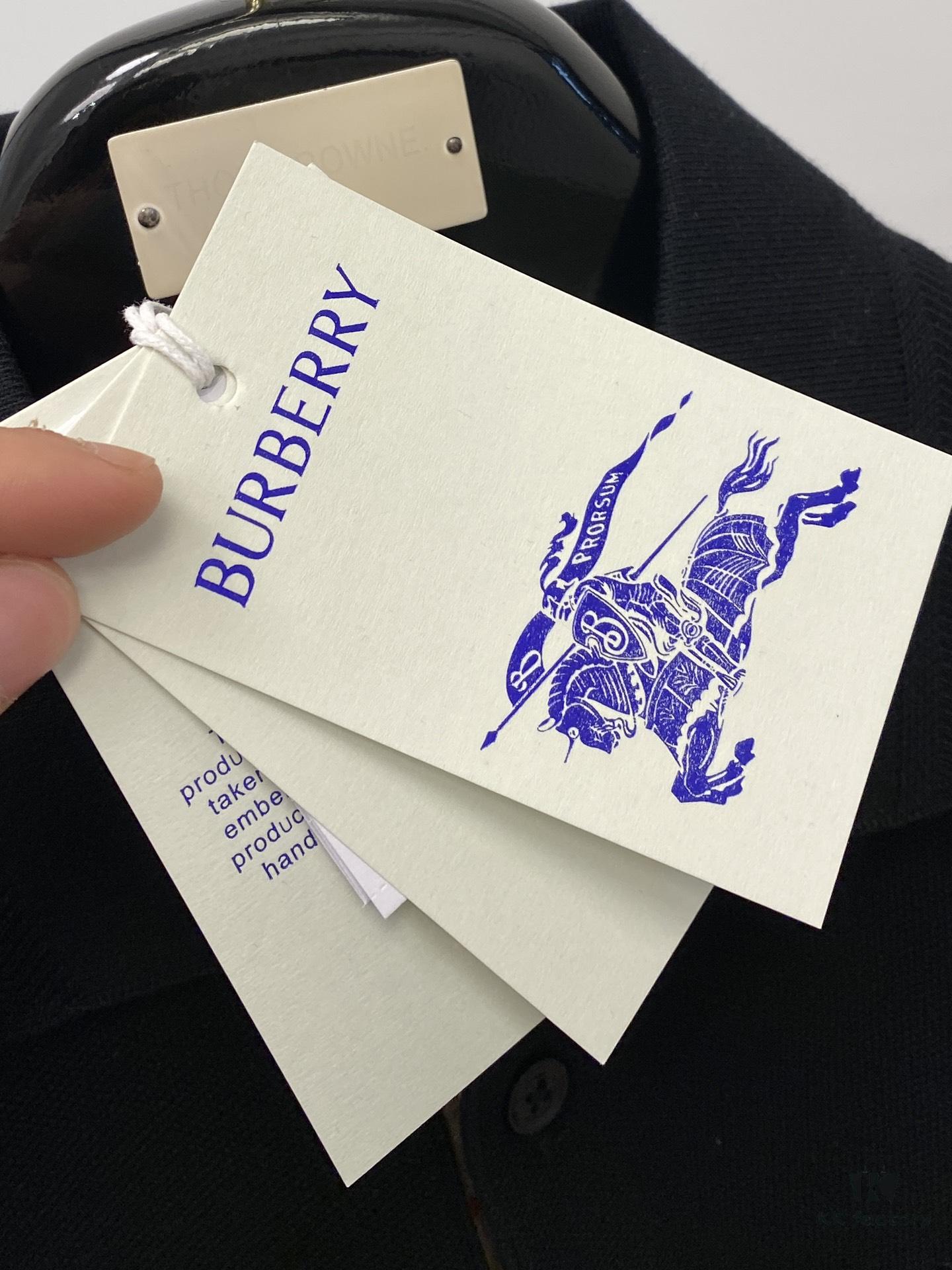 69314ea6908475d562cd9f24 Burberry, 2025 Latest Short Sleeve T-Shirt, Stylish and Handsome with Exquisite Embroidered Logo on Chest, Minimalist and Versatile Design