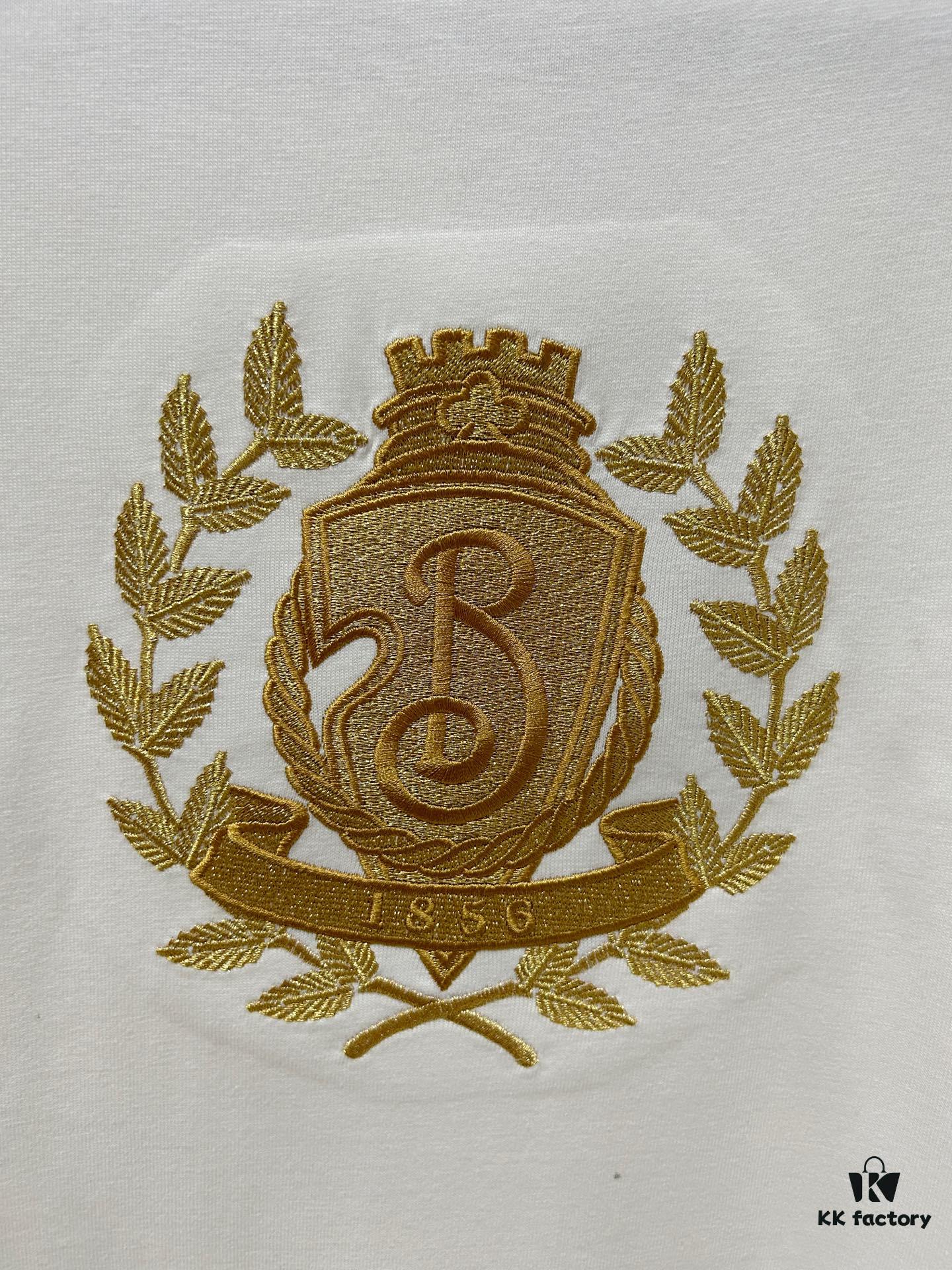 69314ecc908475d562cd9f2f Burberry, 2025 Latest Short Sleeve T-Shirt, Stylish and Fashionable with Exquisite Embroidered Logo on Chest, Simple and Versatile Design
