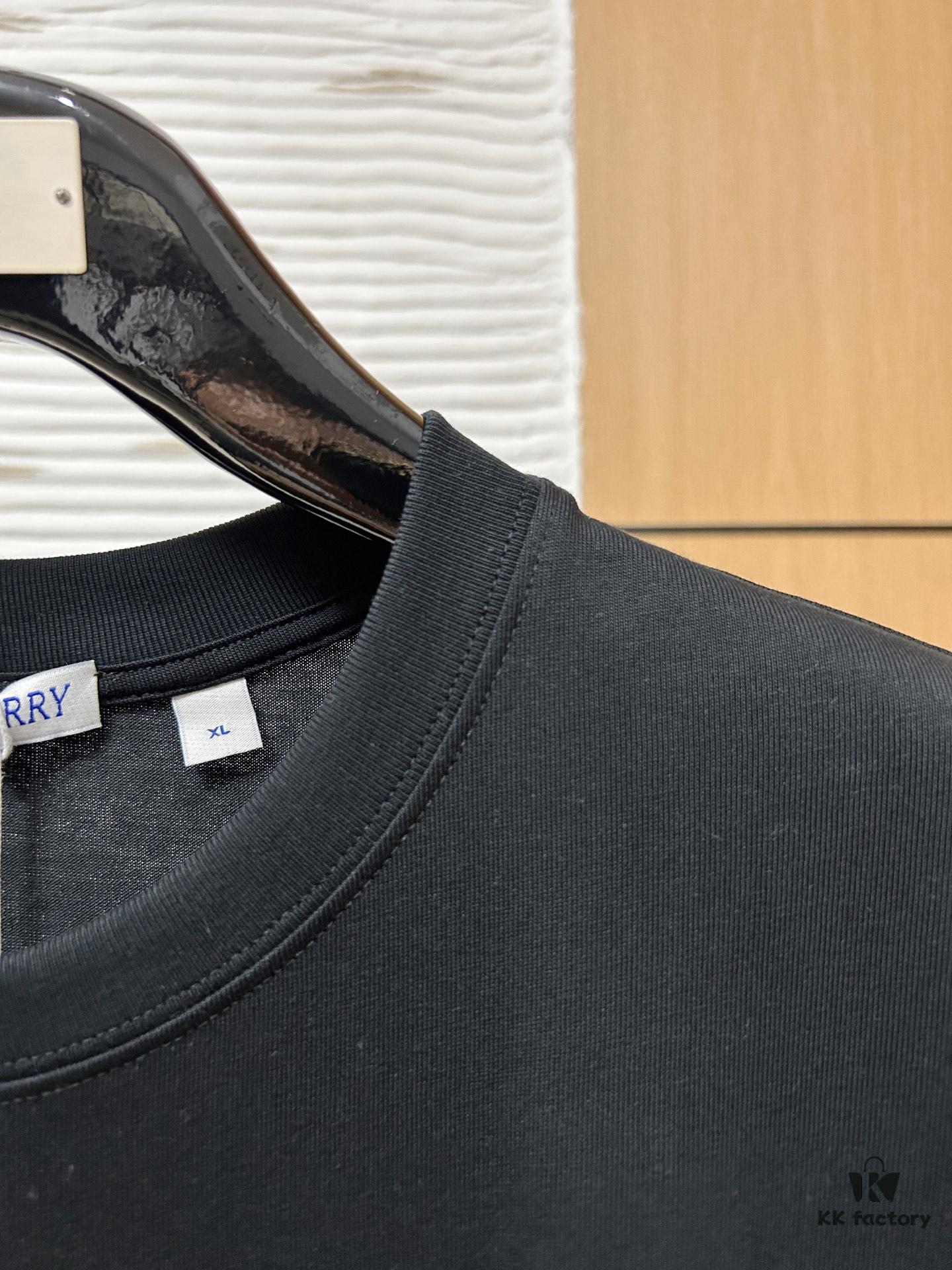 69314ee6908475d562cd9f34 Burberry, 2025 Latest Short Sleeve T-Shirt, Stylish and Handsome with Exquisite Embroidered Logo on Chest, Simple and Versatile Design