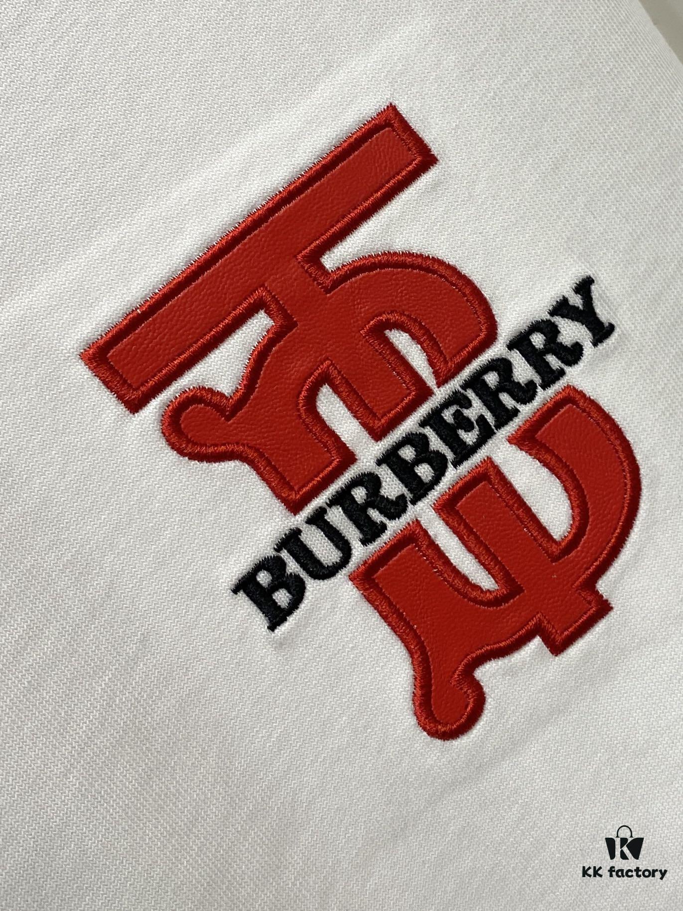 69314f4f908475d562cd9f51 Burberry, 2025 Latest Short-Sleeve T-Shirt, Stylish and Handsome with Exquisite Embroidered Logo on Chest, Simple and Versatile Design
