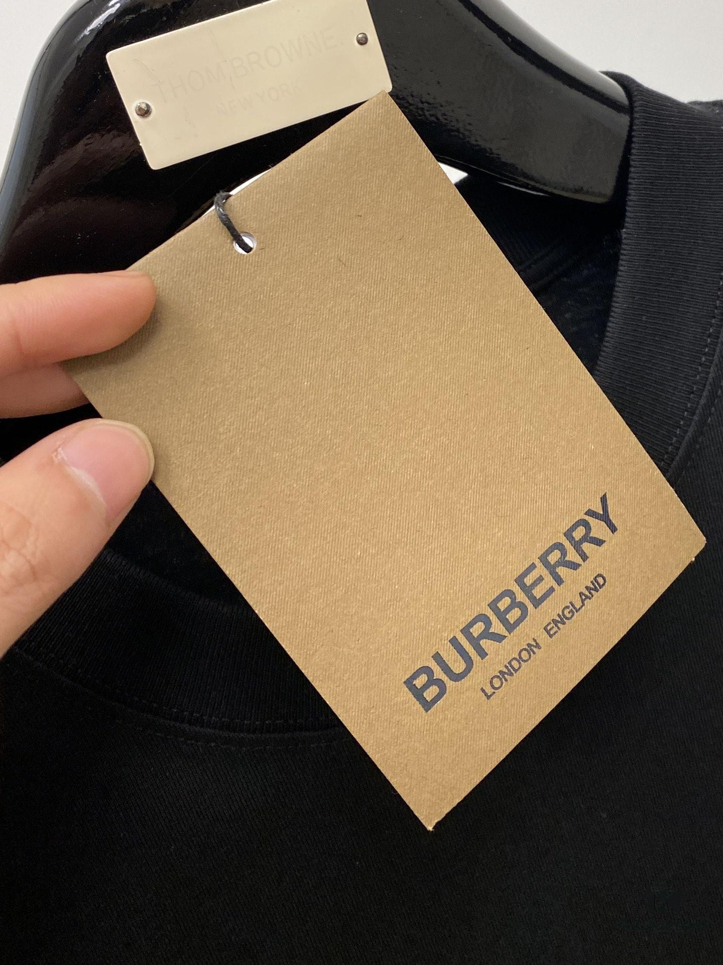 69314f71908475d562cd9f59 Burberry, 2025 Latest Short-Sleeve T-Shirt, Stylish and Fashionable with Exquisite Embroidered Logo, Simple and Versatile Design