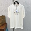 69314f9a908475d562cd9f61 BBR 25SS Spring/Summer T-Shirt! Black and White Printed Crew Neck Short Sleeve Tee