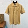69314fb8908475d562cd9f68 BBR 25SS Spring/Summer Polo Shirt, Black and White Printed Round-Neck Short-Sleeve T-Shirt