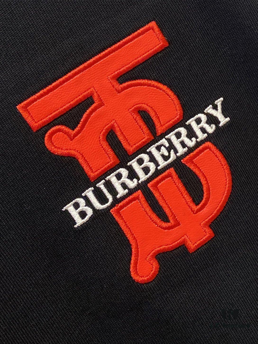69314fbe908475d562cd9f69 Burberry 2025 Latest Short Sleeve T-Shirt, Stylish and Fashionable with Exquisite Embroidered Logo on Chest, Simple and Versatile Design