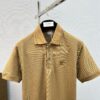 69314fbf908475d562cd9f6b BBR 25SS Spring/Summer Polo Shirt, Black and White Printed Round-Neck Short-Sleeve T-Shirt