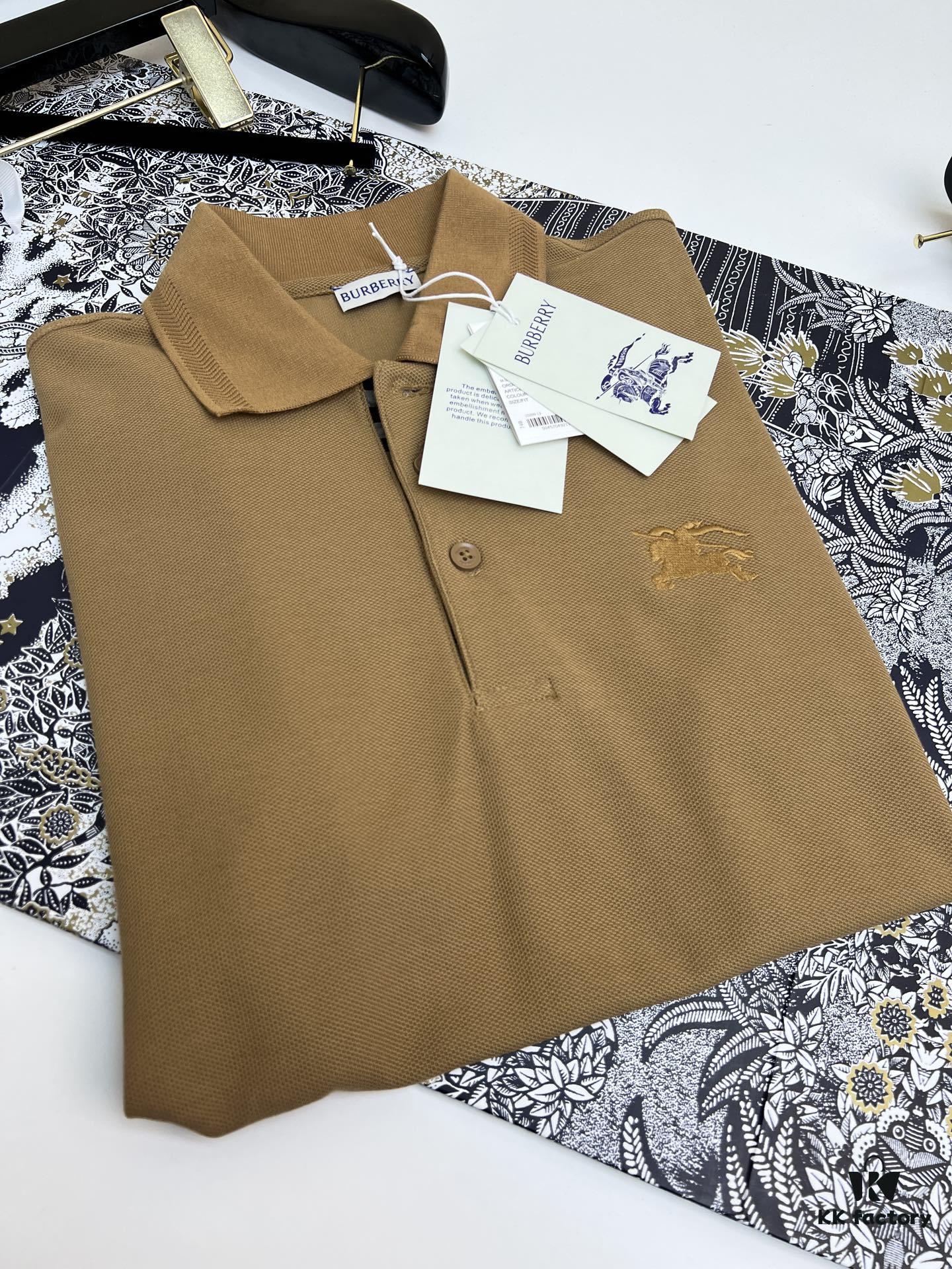 69314fd0908475d562cd9f70 BBR 25SS Spring/Summer Polo Shirt, Black and White Printed Round-Neck Short-Sleeve T-Shirt