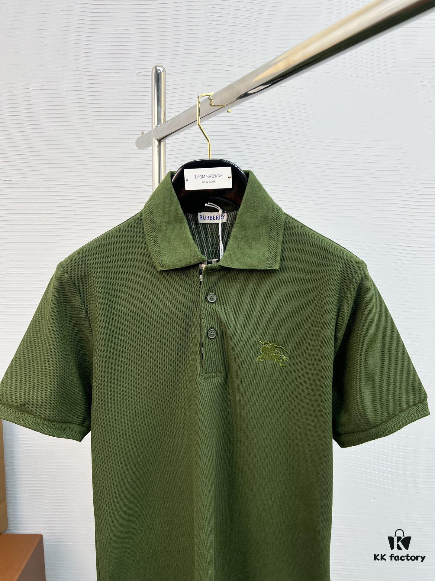 69314fde908475d562cd9f73 BBR 25SS Spring/Summer Polo Shirt – Black and White Printed Round-Neck Short-Sleeve T-Shirt