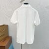 69315019908475d562cd9f7f BBR 25SS Spring/Summer Polo Shirt – Black and White Printed Crew Neck Short Sleeve T-Shirt