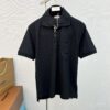 69315051908475d562cd9f8c BBR 25SS Spring Summer Polo Shirt Black and White Printed Crew Neck Short Sleeve T-Shirt