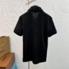 6931505c908475d562cd9f8f BBR 25SS Spring Summer Polo Shirt Black and White Printed Crew Neck Short Sleeve T-Shirt