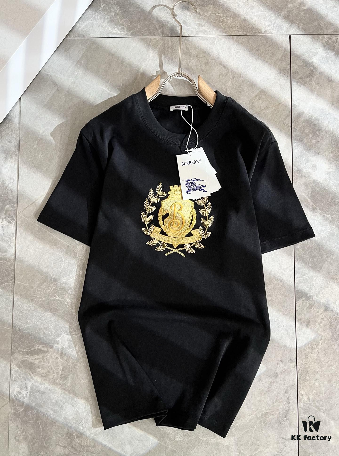 693152e7908475d562cda010 BURBERRY 2025 Spring and Summer New Arrival Short Sleeve Casual Set
