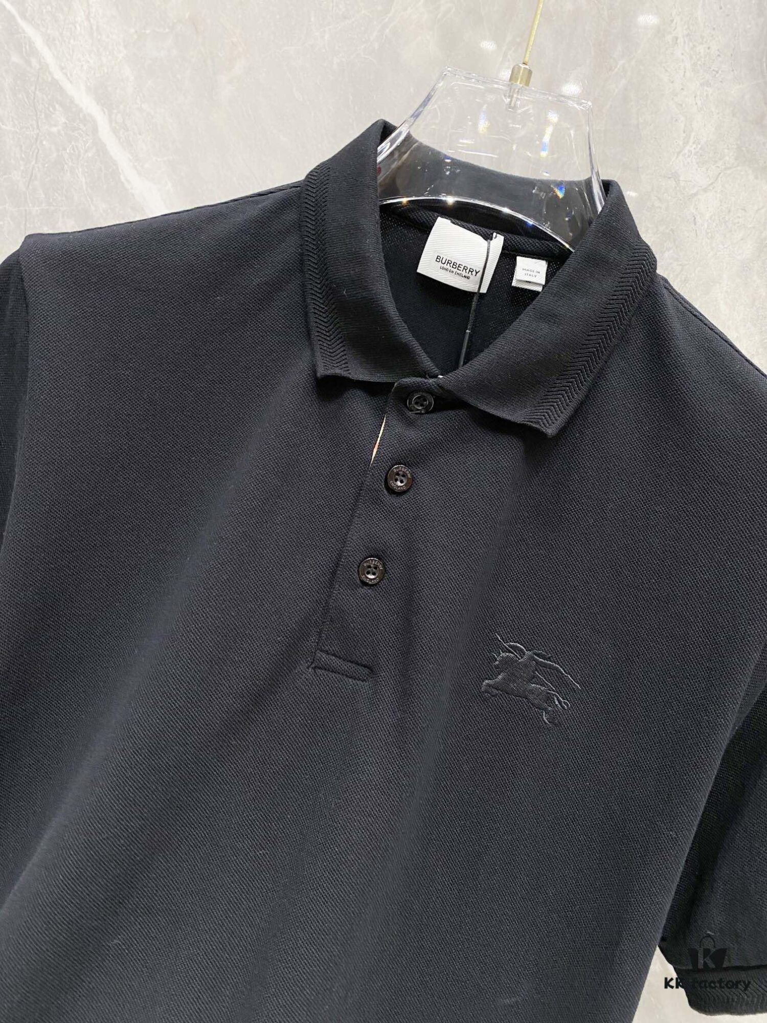 69315303908475d562cda01a BBR 25SS Classic H-Embroidery Short-Sleeve Polo Shirt