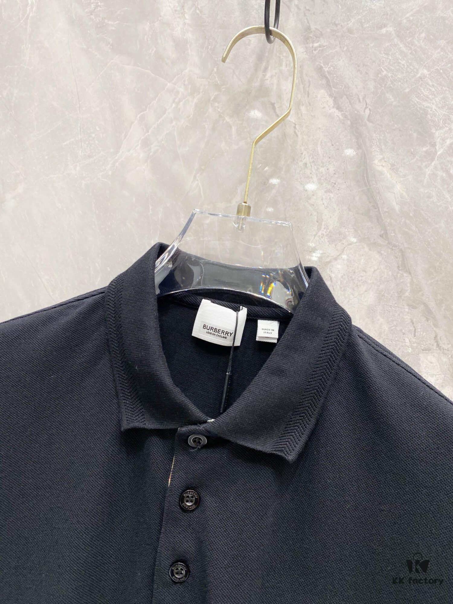 69315306908475d562cda01b BBR 25SS Classic H-Embroidery Short-Sleeve Polo Shirt