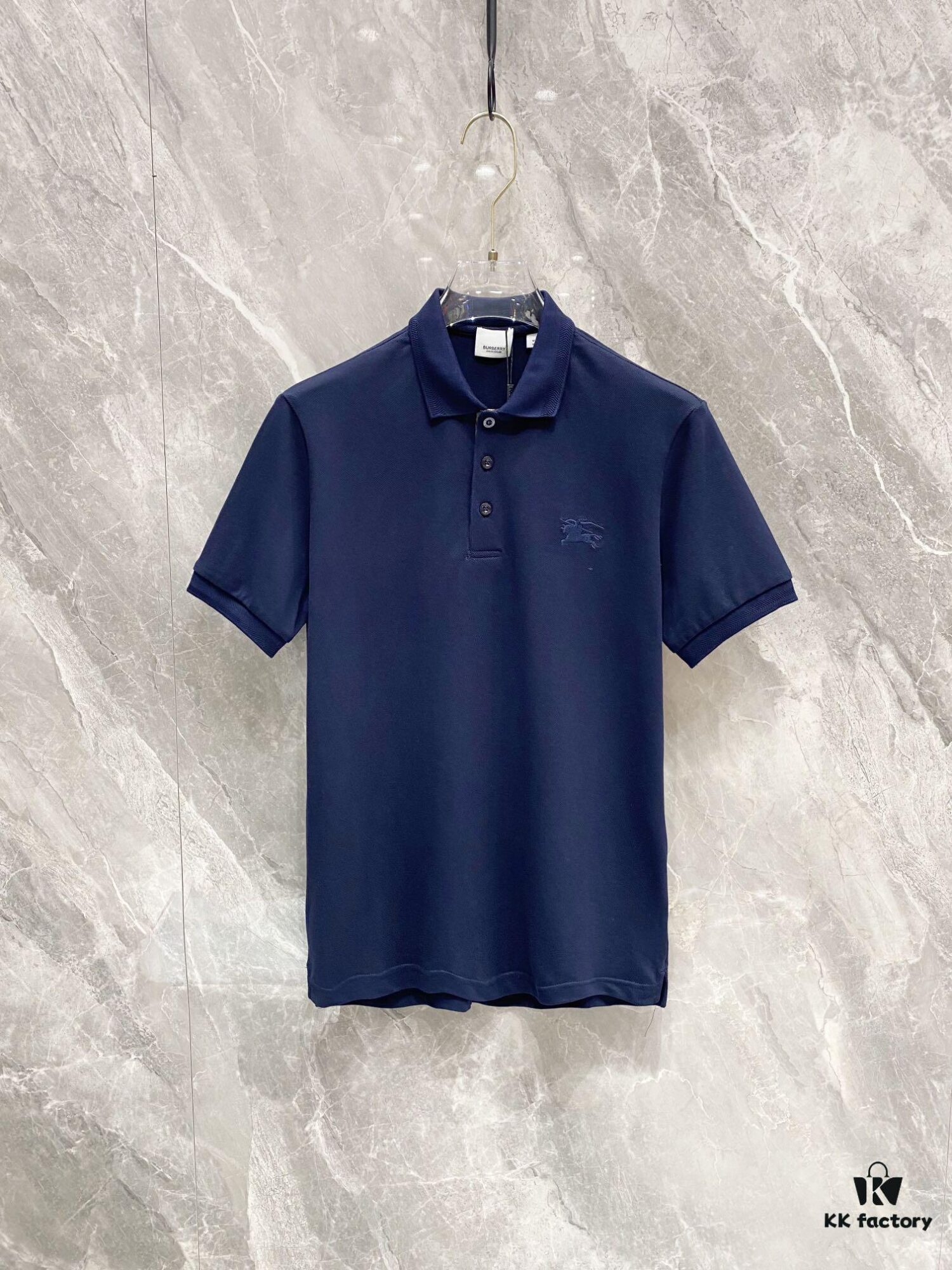 69315319908475d562cda021 BBR 25SS Classic H Embroidered Short-Sleeve Polo Shirt