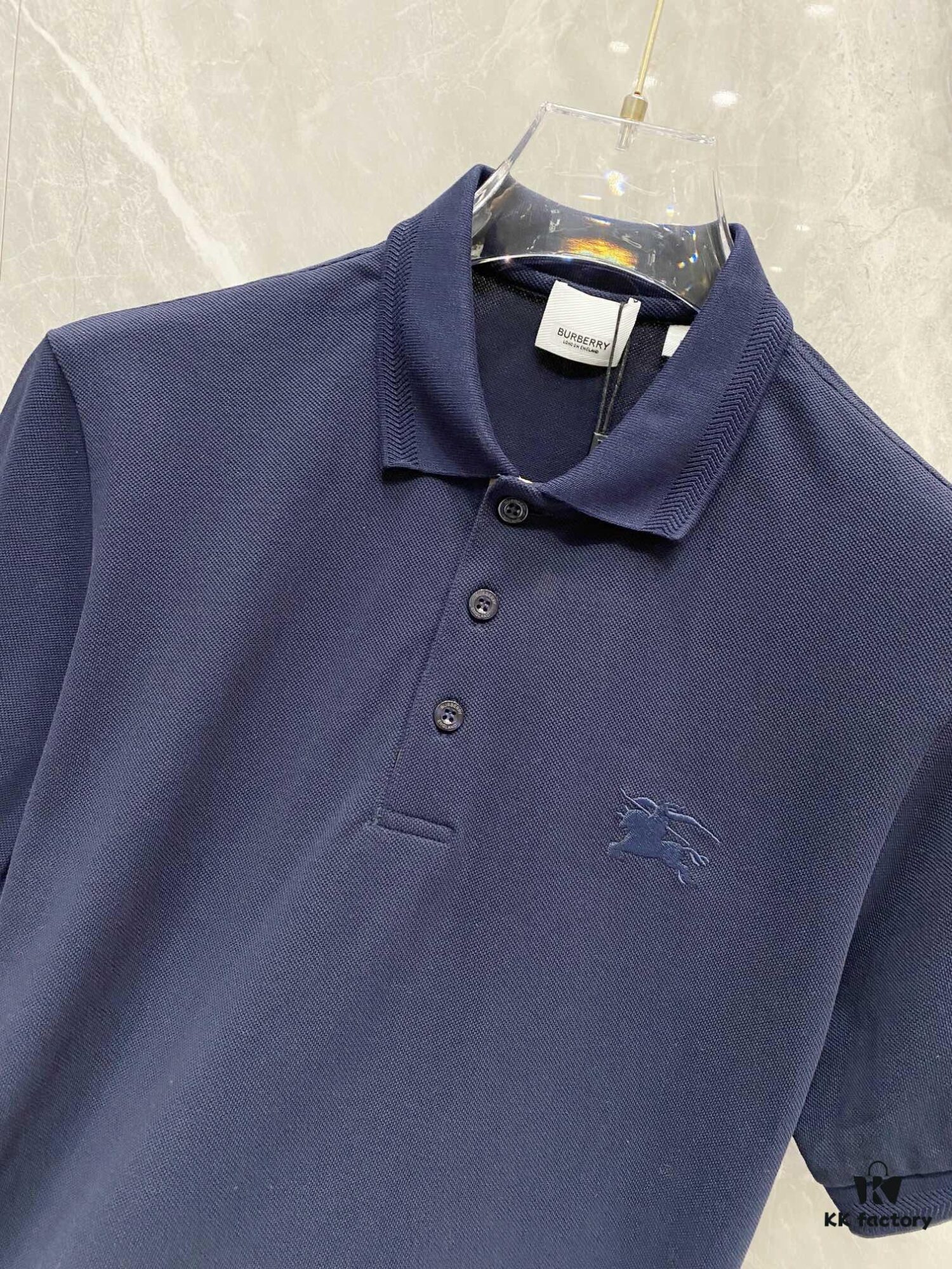 6931539b908475d562cda034 BBR 25SS Classic H Embroidered Short-Sleeve Polo Shirt