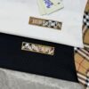 693153b8908475d562cda03b BBR* Baboli 2025 SS Limited Edition T-Shirt, Unisex Design, Premium 260g Fully Combed Cotton, 3D Embroidered Brand Letter on Chest, Plaid Panel Detail on Sleeves and Back with Textured Tactile Effect, Oversized Slightly Expanded Fit, Triple Labels Complete, Colors: Black, White, European Size: S-XL (Recommended Size M for Height 175cm/Weight 70kg)