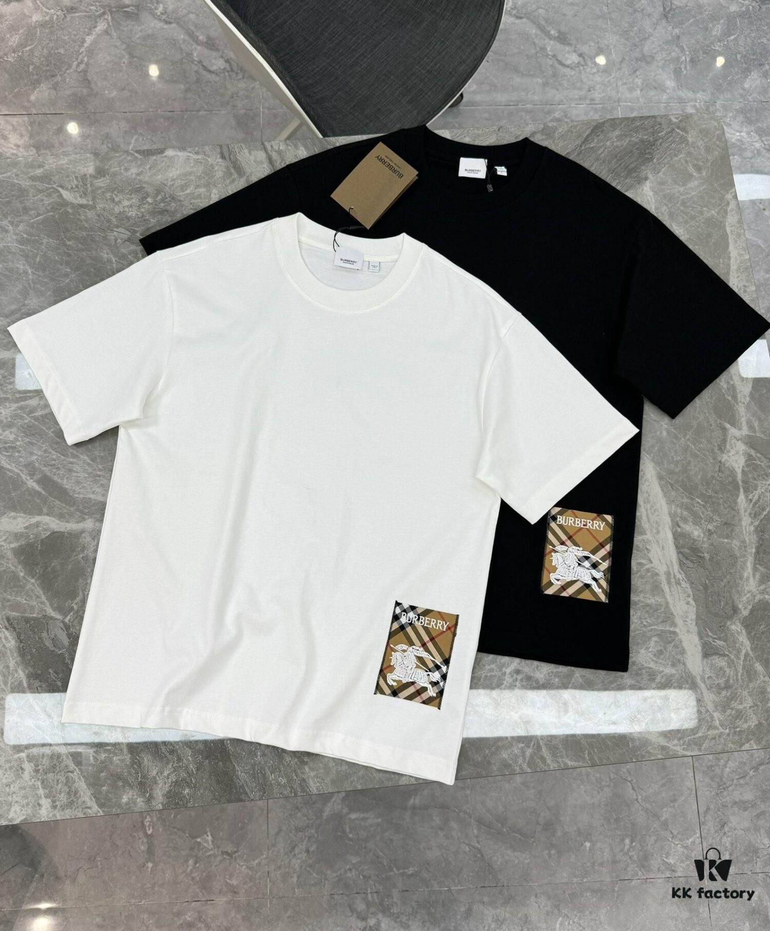69315417908475d562cda051 BBR*25s New Trendy Brand T-Shirt, Unisex, Equestrian Knight Logo Cotton Tee