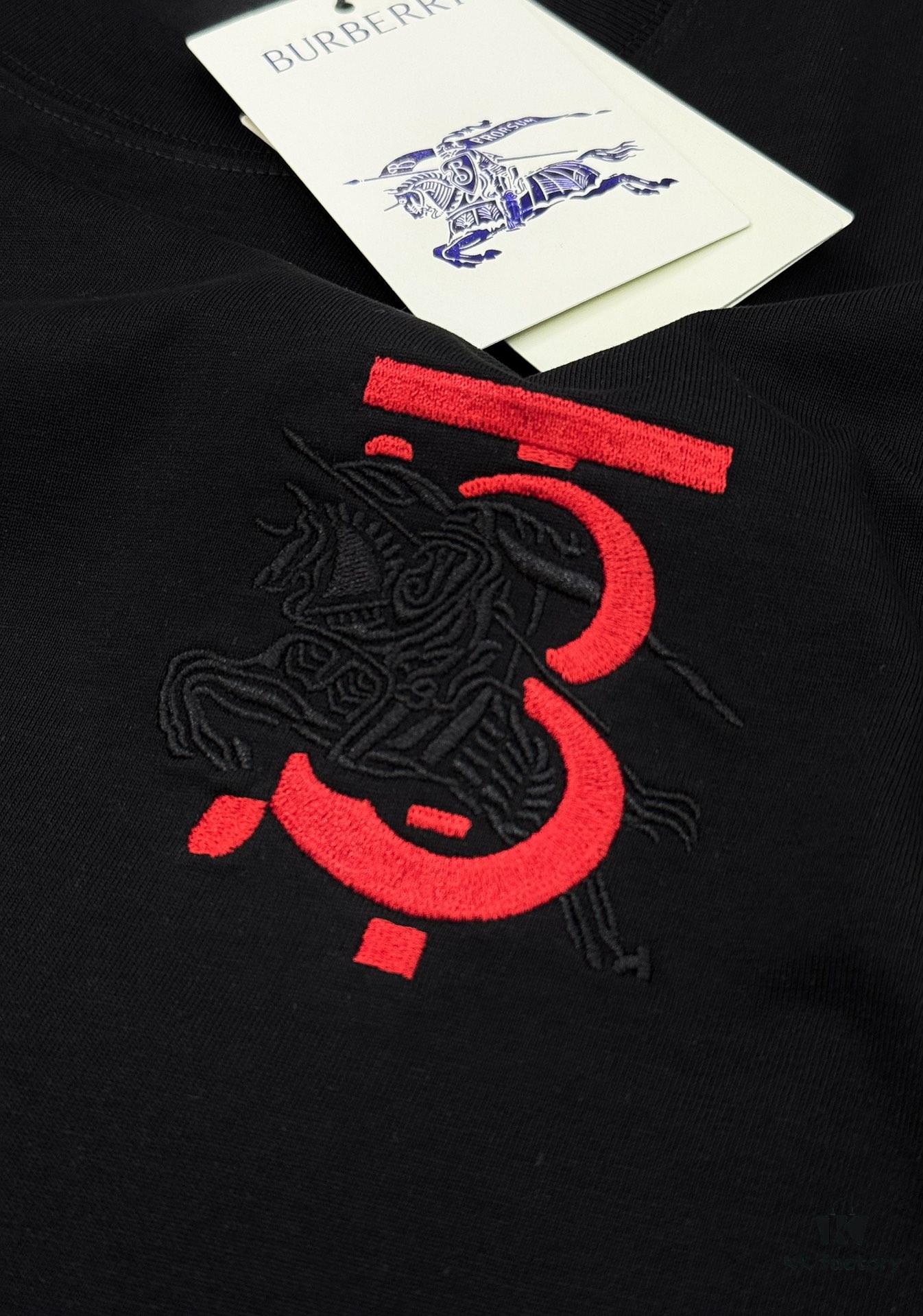 6931545a908475d562cda05f BBR* Bao-Bao Li 25s Classic Short-Sleeve Unisex T-Shirt – Front Chest TB Horse 3D Embroidered Logo, Premium 260g Pure Cotton, Soft and Breathable, Basic Style for Long-Lasting Wear