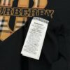 69315480908475d562cda06a BBR* Bao Bao Li 25SS Limited Edition T-Shirt, Unisex, 260g High-Quality Combed Cotton, Classic TB Plaid Embroidery on Chest with Strong Textural Feel, Oversized Slightly Loose Fit, Triple Labels, Colors: Black, White