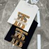 69315482908475d562cda06b BBR* Bao Bao Li 25SS Limited Edition T-Shirt, Unisex, 260g High-Quality Combed Cotton, Classic TB Plaid Embroidery on Chest with Strong Textural Feel, Oversized Slightly Loose Fit, Triple Labels, Colors: Black, White