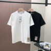 693154ad908475d562cda075 BBR 2025SS New Plaid Warhorse Knight Embroidered Round Neck Short Sleeve T-Shirt