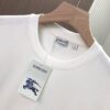 693154b4908475d562cda079 BBR 2025SS New Plaid Warhorse Knight Embroidered Round Neck Short Sleeve T-Shirt