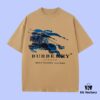 6931553c908475d562cda0a0 High-End Quality Burberry 2025 Fall Spring/Summer Collection Equestrian Logo Short-Sleeve T-Shirt, Distinct from Regular Prints, Crafted in Custom-Woven 270G 32-Count Double-Yarn Pure Cotton Fabric, Relaxed Fit Unisex Design
