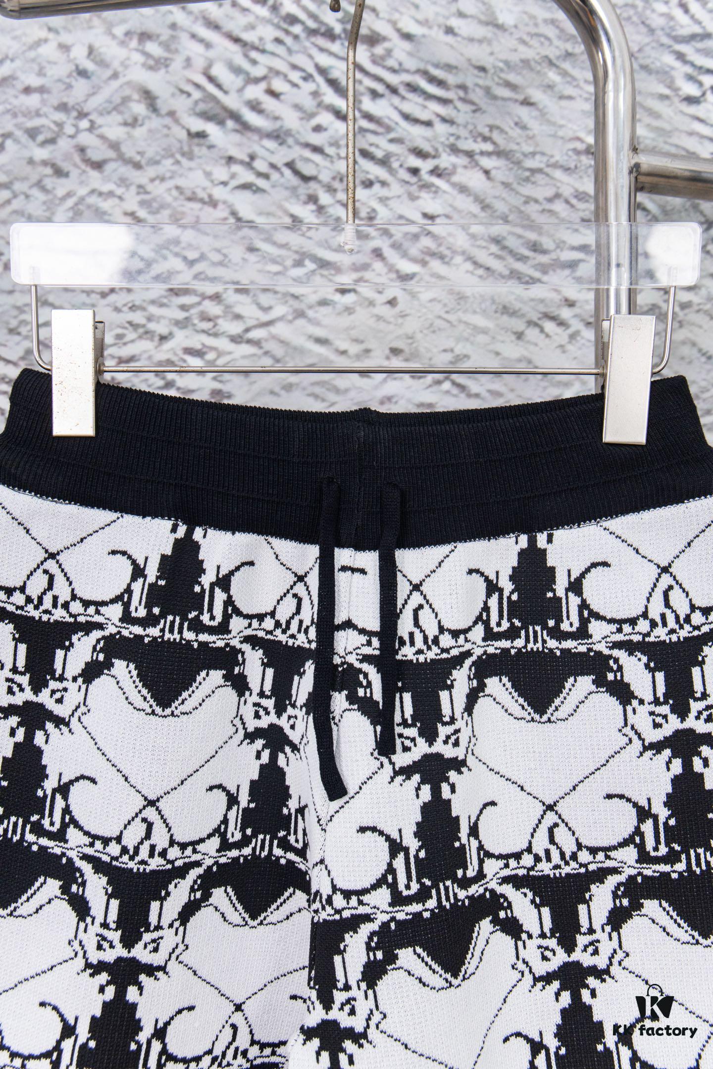69315607908475d562cda0d9 New BURBERRY Barbour Full-Print Knit Shorts Model Y108