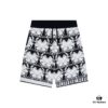 69315622908475d562cda0e0 New BURBERRY Barbour Full-Print Knit Shorts, 2023SS Collection, Custom Waffle-Knit Fabric, Jacquard Knit Design, Striped Pattern, Premium Hardware Drawstring, Fashionable and Comfortable Fit