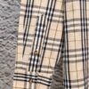 69315673908475d562cda0f5 Burberry Letter Plaid Cotton Poplin Shirt, 100% Pure Cotton, Original Quality, Custom Buttons, Chest Patch Pocket, Terry Cloth Appliqué on Sleeves, All-Over Pattern Matching, Unisex Design