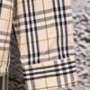 6931567a908475d562cda0f6 Burberry Letter Plaid Cotton Poplin Shirt, 100% Pure Cotton, Original Quality, Custom Buttons, Chest Patch Pocket, Terry Cloth Appliqué on Sleeves, All-Over Pattern Matching, Unisex Design