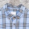 6931568f908475d562cda0fa Burberry Letter Plaid Cotton Poplin Shirt, 100% Pure Cotton, Original Quality, Chest Patch Pocket, Toweling Fabric Appliqué on Sleeves, All-Over Pattern Matching, Unisex Design