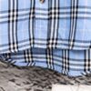 693156a2908475d562cda0fe Burberry Letter Plaid Cotton Poplin Shirt, 100% Pure Cotton, Original Quality, Chest Patch Pocket, Toweling Fabric Appliqué on Sleeves, All-Over Pattern Matching, Unisex Design