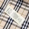 693156e8908475d562cda10c Burberry Letter Plaid Cotton Poplin Shirt, 100% Pure Cotton, Original Quality, Custom Buttons, Chest Patch Pocket, Toweling Fabric Appliqué on Sleeves, All-Over Pattern Matching, Unisex Design