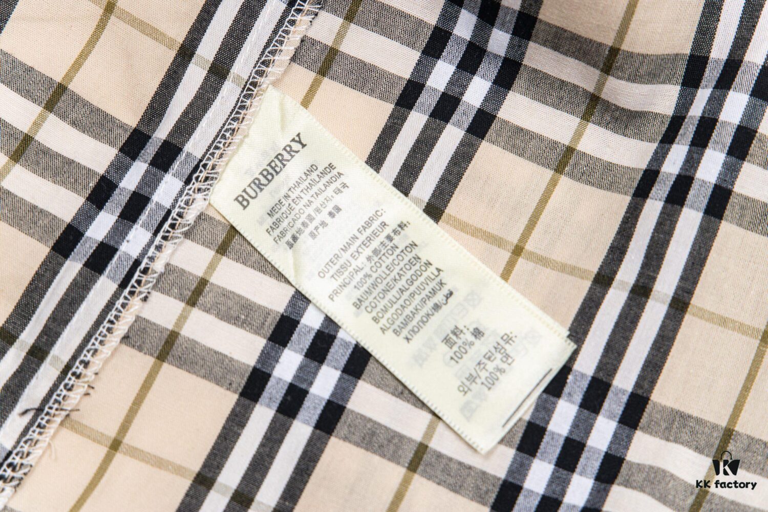 693156e8908475d562cda10c Burberry Letter Plaid Cotton Poplin Shirt, 100% Pure Cotton, Original Quality, Custom Buttons, Chest Patch Pocket, Toweling Fabric Appliqué on Sleeves, All-Over Pattern Matching, Unisex Design