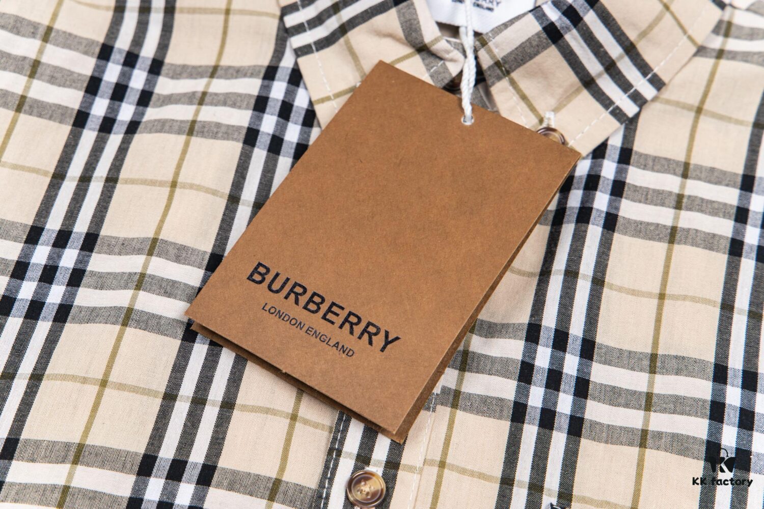 693156eb908475d562cda10d Burberry Letter Plaid Cotton Poplin Shirt, 100% Pure Cotton, Original Quality, Custom Buttons, Chest Patch Pocket, Toweling Fabric Appliqué on Sleeves, All-Over Pattern Matching, Unisex Design