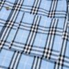 6931570a908475d562cda114 Burberry Letter Plaid Cotton Poplin Shirt, Original 100% Cotton, Premium Quality with Custom Buttons, Patch Pocket, and Toweling Fabric Appliqué on Sleeves