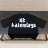 693157d9908475d562cda148 BALENCIAGA Tape Logo Printed Short-Sleeve T-Shirt, Made from 280g Double-Layer Pure Cotton Fabric, Comfortable and Soft to Wear, Featuring Raised Tape Logo Printing for a Premium, Three-Dimensional Look, High-Quality Replica, Complete with All Three Labels