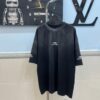 69315846908475d562cda15c Balenciaga M Logo Embroidered Vintage Wash Short Sleeve T-Shirt